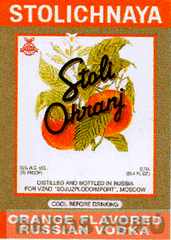 STOLICHNAYA STOLI OHRANJ