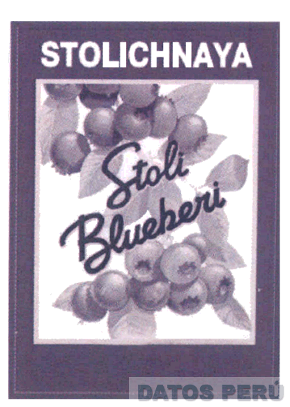 STOLICHNAYA STOLI BLUEBERI