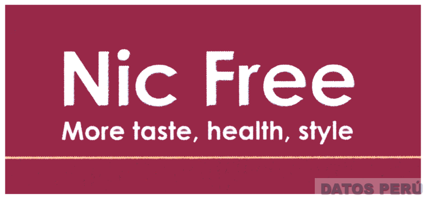 NIC FREE MORE TASTE, HEALTH, STYLE