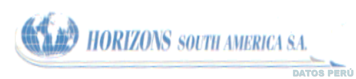 HORIZONS SOUTH AMERICA S.A.