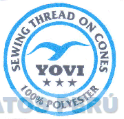 YOVI SEWING THREAD ON CONES 100% POLYESTER
