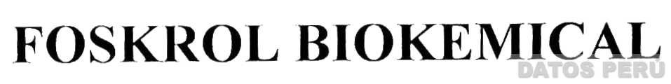FOSKROL BIOKEMICAL