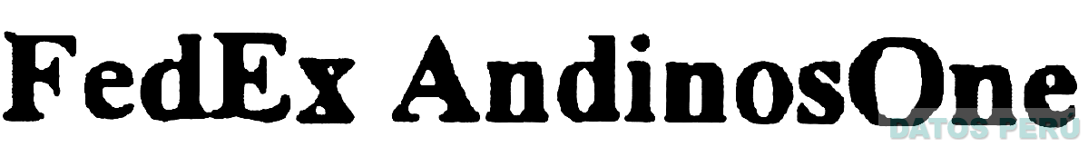 FEDEX ANDINOSONE