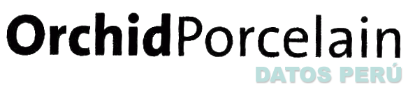 ORCHIDPORCELAIN