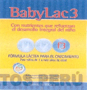 BABYLAC 3 CALCIO HIERRO