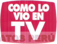COMO LO VIO EN TV