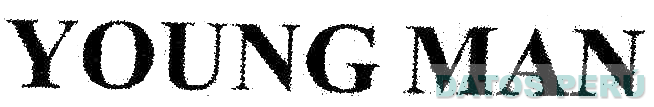 YOUNG MAN