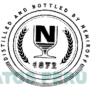 N 1872 DISTILLED AND BOTTLED BY NEMIROFF