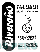 RIVEREÑO TACUARI DE ALTA CALIDAD ARROZ SUPER EXTRA AÑEJO 100% SABROSO GRANEADOR