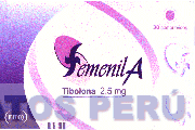 FEMENIL A TIBOLONA 2,5MG MEDCO