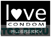 LOVE CONDOM BLUEBERRY