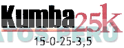 KUMBA25K 15-0-25-3,5