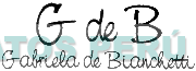 G DE B GABRIELA DE BIANCHETTI
