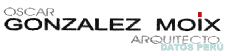 OSCAR GONZALEZ MOIX ARQUITECTO