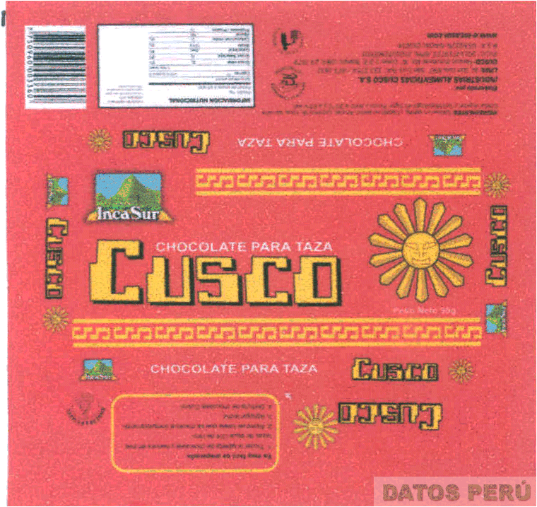 CHOCOLATE PARA TAZA CUSCO INCASUR