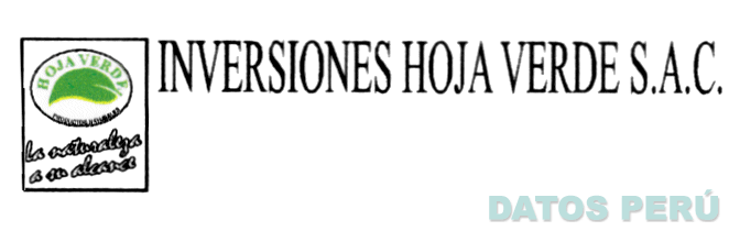 INVERSIONES HOJA VERDE S.A.C. LA NATURALEZA A SU ALCANCE