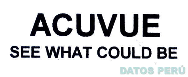 ACUVUE SEE WHAT COULD BE