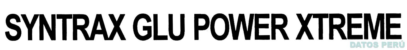 SYNTRAX GLU POWER XTREME