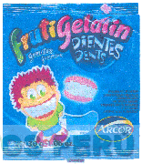 FRUTIGELATIN DIENTES DENTS ARCOR