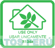 USE ONLY-USAR UNICAMENTE-R134A