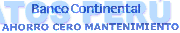 BANCO CONTINENTAL AHORRO CERO MANTENIMIENTO