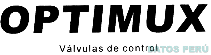 OPTIMUX VALVULAS DE CONTROL