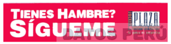 TIENES HAMBRE? SIGUEME JOCKEY PLAZA SHOPPING CENTER