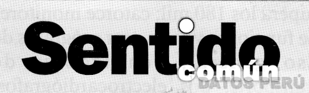 SENTIDO COMUN