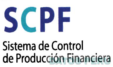 SCPF SISTEMA DE CONTROL DE PRODUCCION FINANCIERA