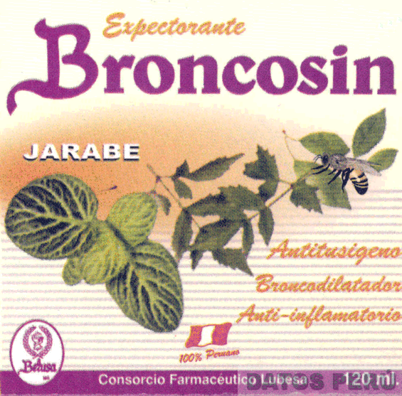 BRONCOSIN BELUSA CONSORCIO FARMACEUTICO LUBESA
