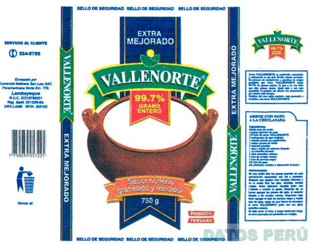 EXTRA MEJORADO VALLENORTE
