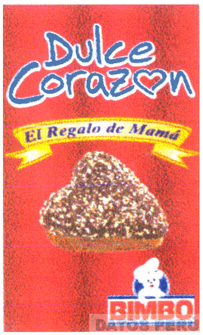 DULCE CORAZON EL REGALO DE MAMA BIMBO