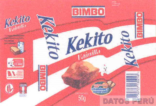 BIMBO KEKITO VAINILLA