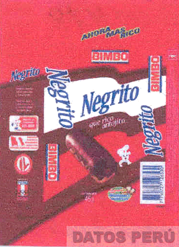 BIMBO NEGRITO QUE RICO ANTOJITO...