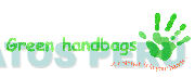 GREEN HANDBAGS OUR PLANET IS IN YOUR HANDS...