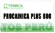 PROCAINICA PLUS 800 TERBOL CIENCIA CON HUMANIDAD