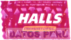 HALLS STRAWBERRY-LYPTUS