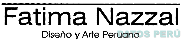 FATIMA NAZZAL DISEÑO Y ARTE PERUANO