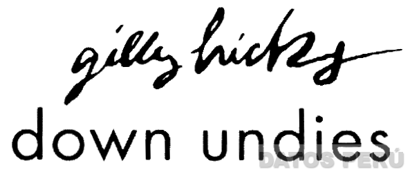 GILLY HICKS DOWN UNDIES