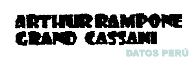 ARTHUR RAMPONE GRAND CASSANI