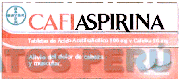 CAFIASPIRINA BAYER ALIVIO DEL DOLOR DE CABEZA Y MUSCULAR