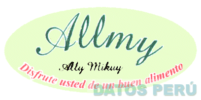 ALLMY ALLY MIKUY DISFRUTE USTED DE UN BUEN ALIMENTO