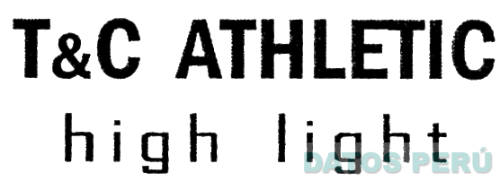 T&C ATHLETIC HIGH LIGHT