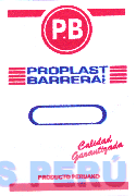 PB PROPLAST BARRERA S.A.C. CALIDAD GARANTIZADA