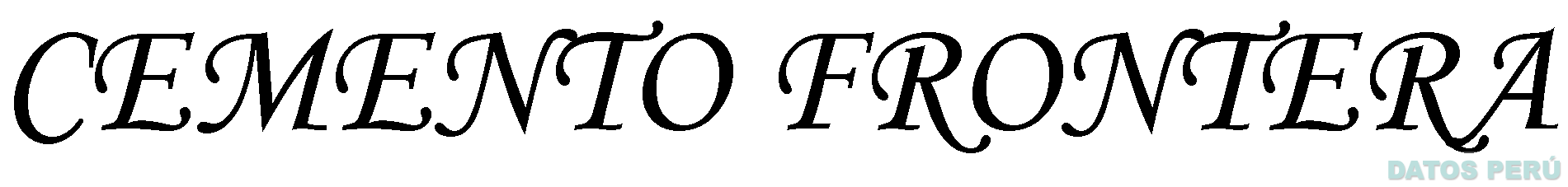CEMENTO FRONTERA