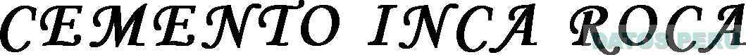 CEMENTO INCA ROCA