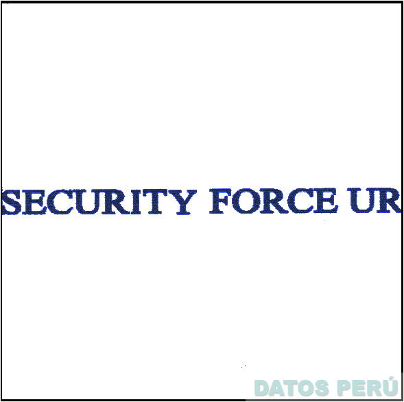 SECURITY FORCE UR