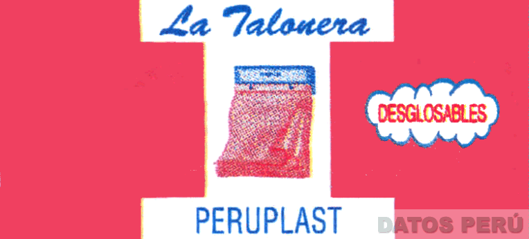 LA TALONERA PERUPLAST DESGLOSABLES