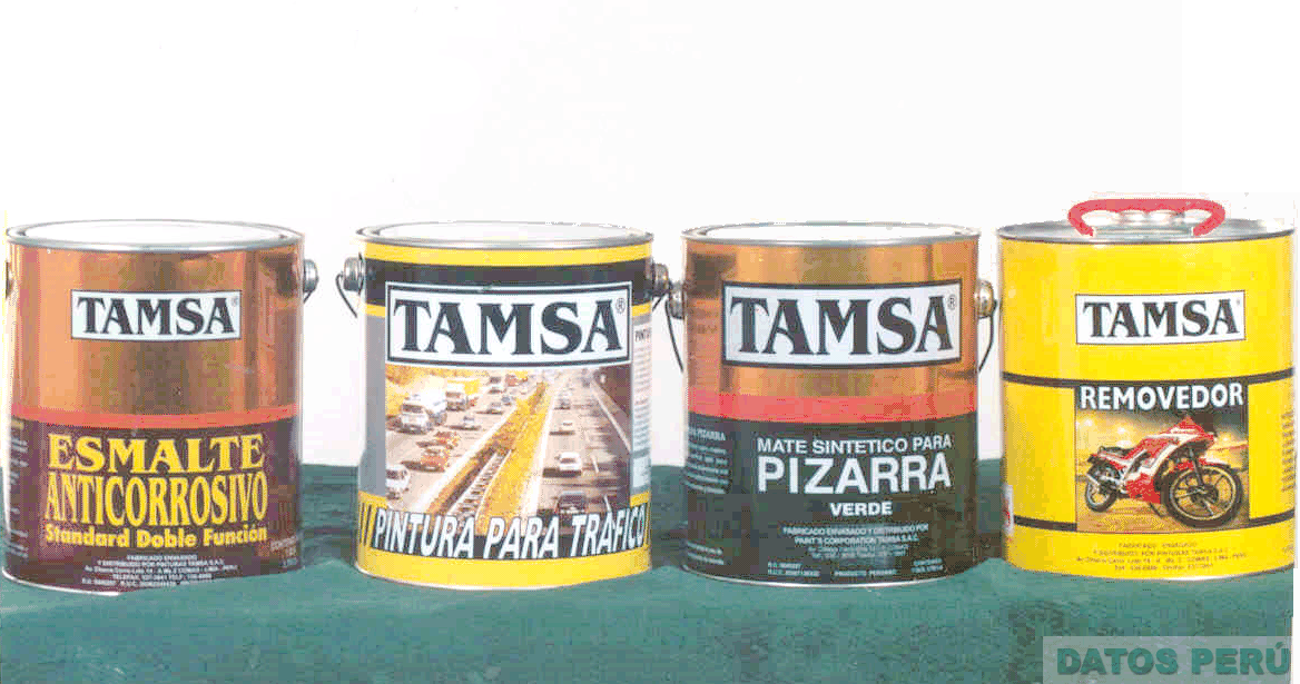 TAMSA ESMALTE ANTICORROSIVO PINTURA PARA TRAFICO PIZARRA REMOVEDOR