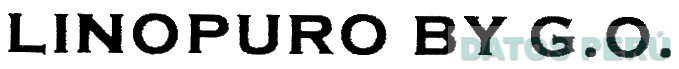 LINOPURO BY G.O.